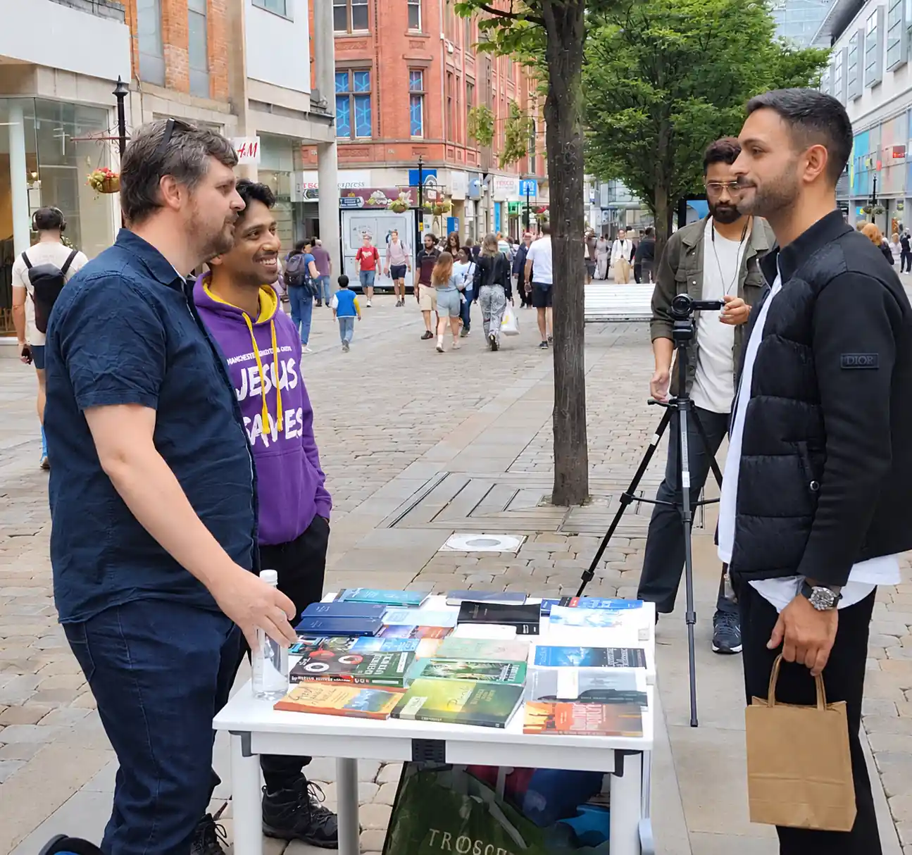 Sharing the good news face to face in the community