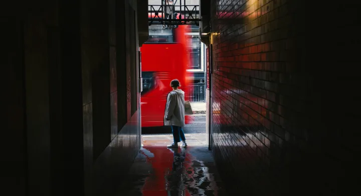 MPC Christmas bus campaign carrying Bible verses across Manchester